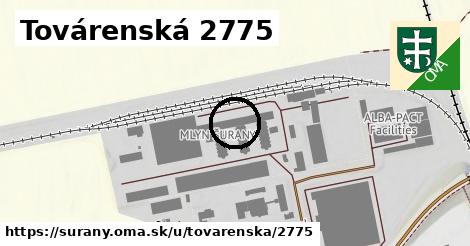 Továrenská 2775, Šurany