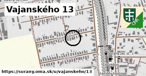 Vajanského 13, Šurany