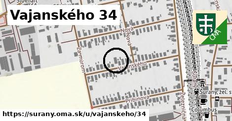 Vajanského 34, Šurany