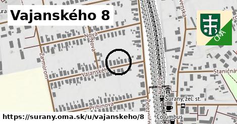 Vajanského 8, Šurany