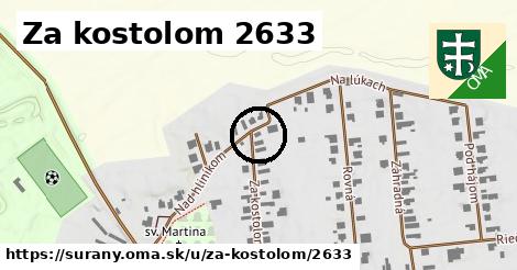 Za kostolom 2633, Šurany