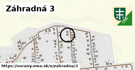 Záhradná 3, Šurany