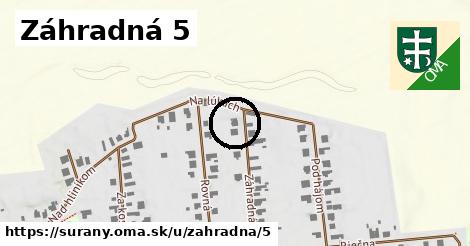 Záhradná 5, Šurany