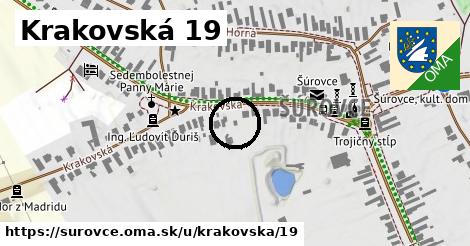 Krakovská 19, Šúrovce