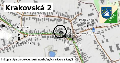 Krakovská 2, Šúrovce
