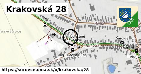 Krakovská 28, Šúrovce