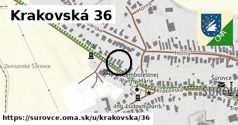 Krakovská 36, Šúrovce