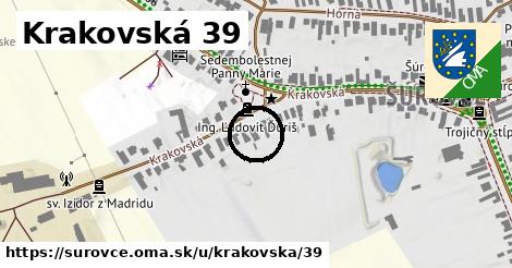 Krakovská 39, Šúrovce