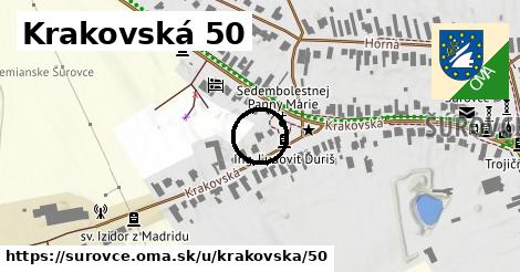 Krakovská 50, Šúrovce