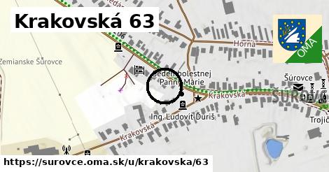 Krakovská 63, Šúrovce