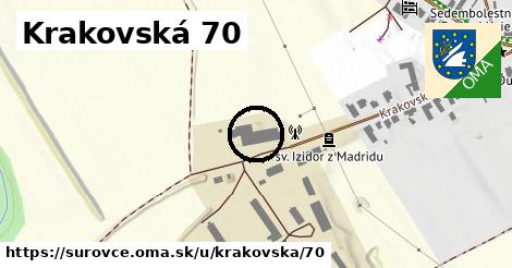 Krakovská 70, Šúrovce
