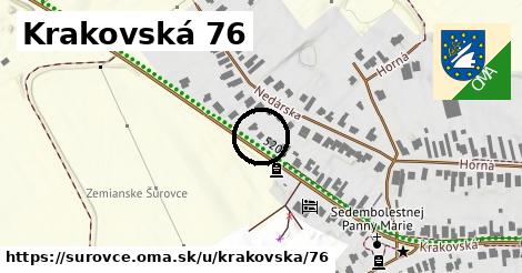 Krakovská 76, Šúrovce