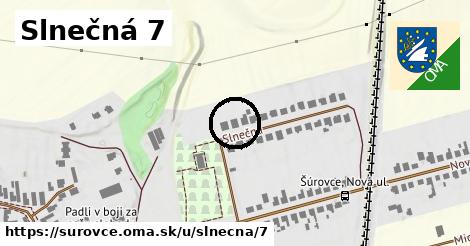 Slnečná 7, Šúrovce