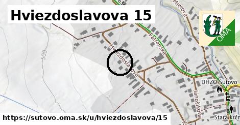 Hviezdoslavova 15, Šútovo