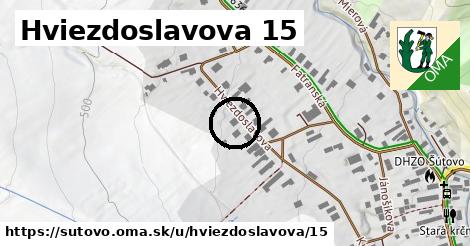 Hviezdoslavova 15, Šútovo