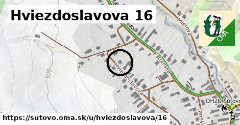 Hviezdoslavova 16, Šútovo