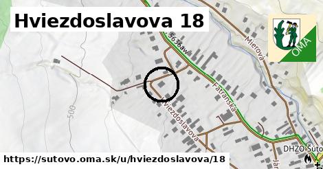Hviezdoslavova 18, Šútovo