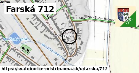 Farská 712, Svatobořice-Mistřín