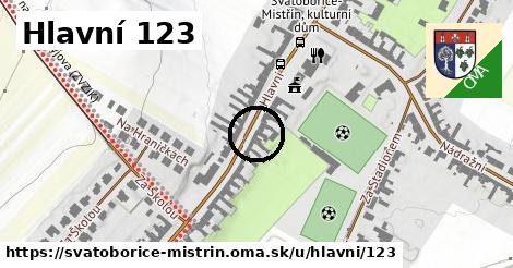 Hlavní 123, Svatobořice-Mistřín