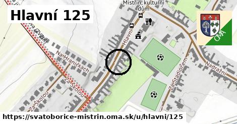 Hlavní 125, Svatobořice-Mistřín