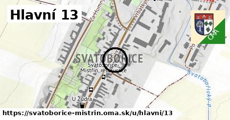 Hlavní 13, Svatobořice-Mistřín