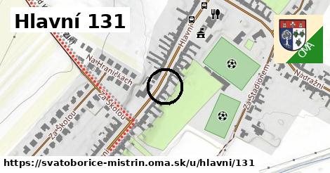 Hlavní 131, Svatobořice-Mistřín