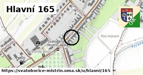 Hlavní 165, Svatobořice-Mistřín