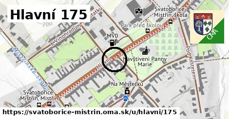 Hlavní 175, Svatobořice-Mistřín