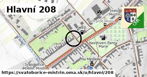 Hlavní 208, Svatobořice-Mistřín