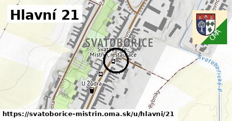 Hlavní 21, Svatobořice-Mistřín