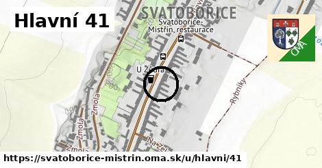 Hlavní 41, Svatobořice-Mistřín