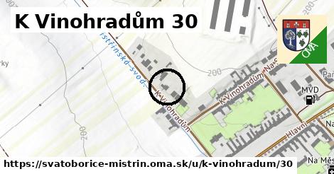 K Vinohradům 30, Svatobořice-Mistřín