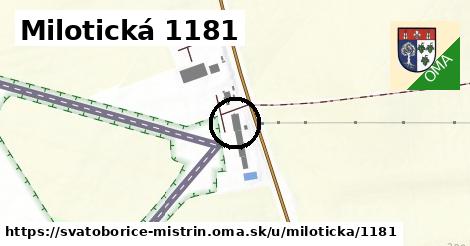 Milotická 1181, Svatobořice-Mistřín