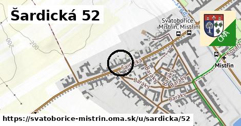 Šardická 52, Svatobořice-Mistřín