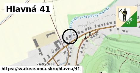 Hlavná 41, Svätuše