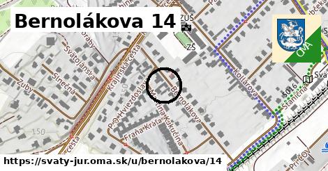 Bernolákova 14, Svätý Jur