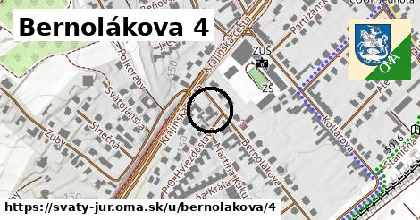 Bernolákova 4, Svätý Jur