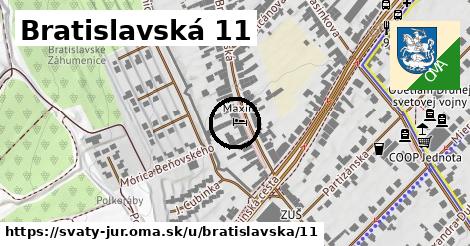 Bratislavská 11, Svätý Jur