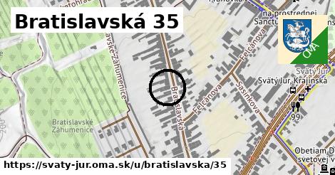 Bratislavská 35, Svätý Jur