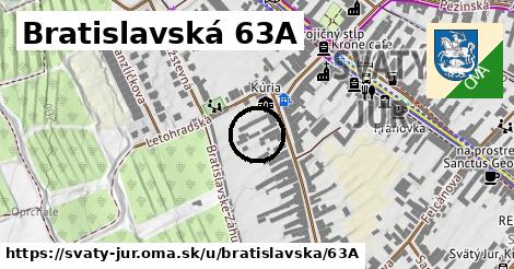 Bratislavská 63A, Svätý Jur