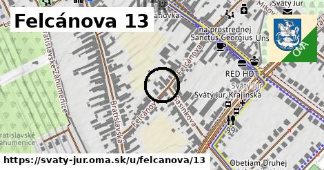 Felcánova 13, Svätý Jur