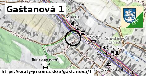 Gaštanová 1, Svätý Jur