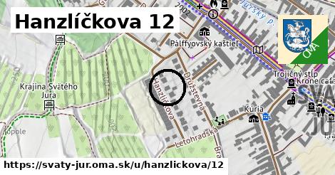 Hanzlíčkova 12, Svätý Jur