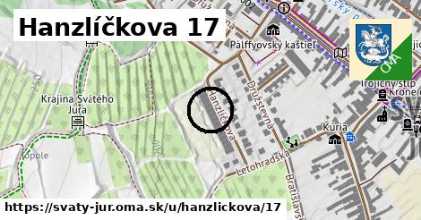 Hanzlíčkova 17, Svätý Jur