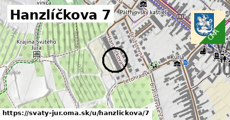 Hanzlíčkova 7, Svätý Jur