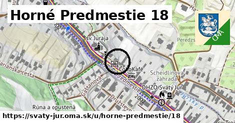 Horné Predmestie 18, Svätý Jur