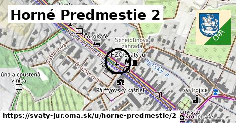 Horné Predmestie 2, Svätý Jur