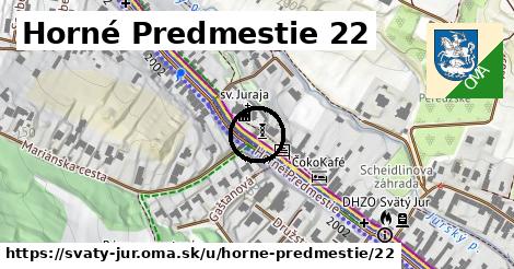 Horné Predmestie 22, Svätý Jur