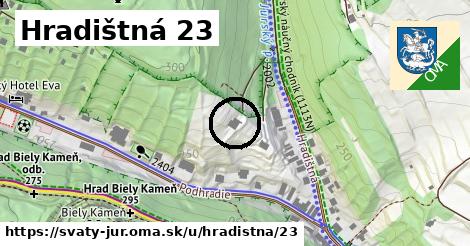 Hradištná 23, Svätý Jur