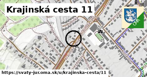 Krajinská cesta 11, Svätý Jur